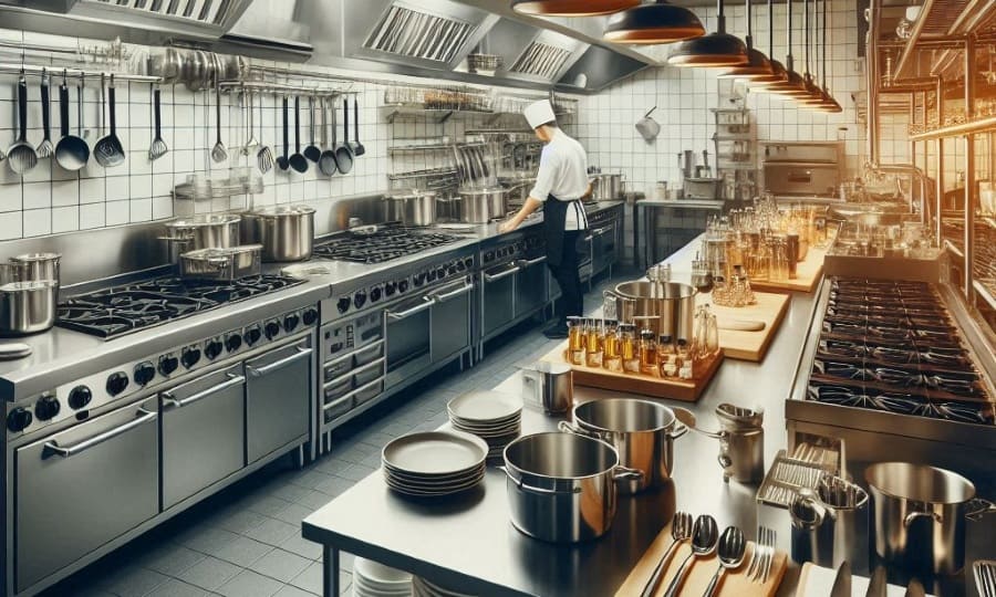 Equipamiento Esencial para la Cocina de un Restaurante Exitoso